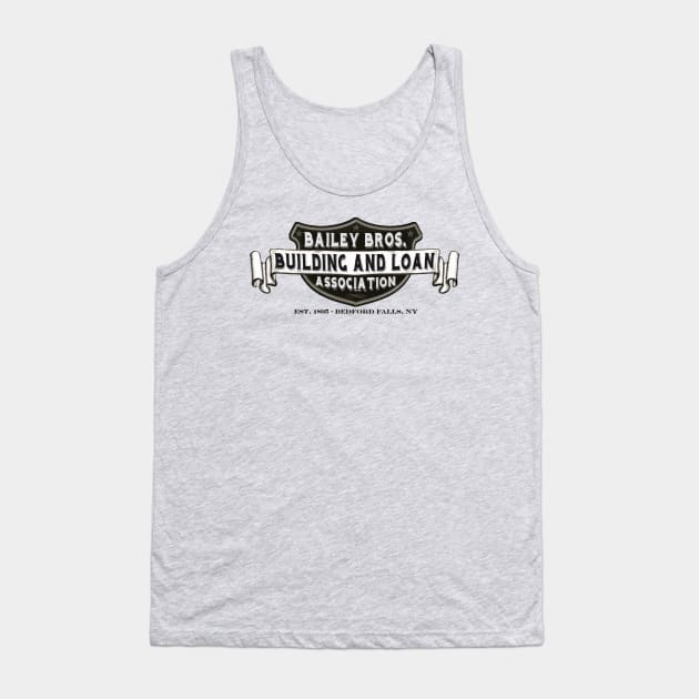 Bailey Bros. Building & Loan Tank Top by PopCultureShirts